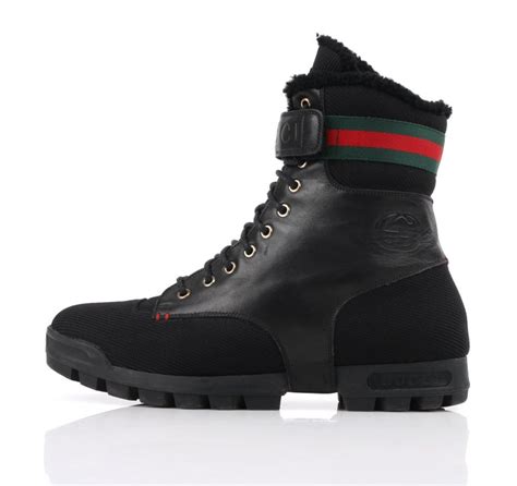 gucci boots mens for sale|Gucci combat boots men's.